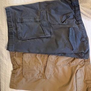 2 pair relaxed fit men’s Carhartt shorts, size 42
